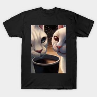 Two Cats Coffee T-Shirt